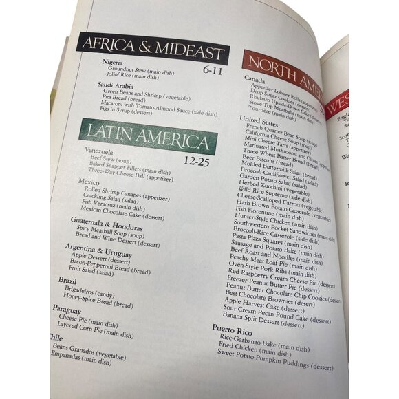 The Avon International Cookbook Hardcover - Picture 3 of 6